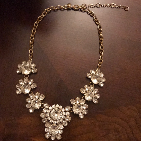 J. Crew Jewelry - J Crew statement crystal Necklace